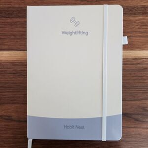 Habit Nest Home Workout Series Weightlifting Transformation Journal Volume I NEW